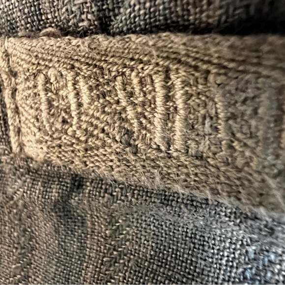 CP Shades linen teton tunic size S green popover pockets lagenlook beach - Picture 9 of 13